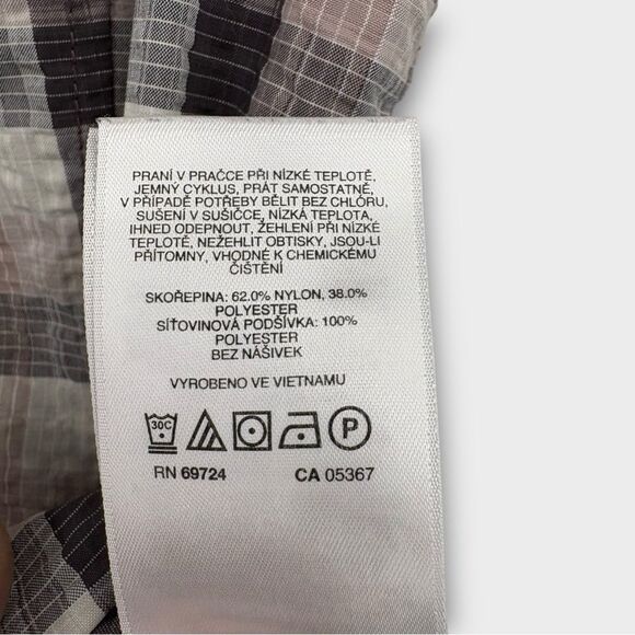 Columbia Omni-Shade Short Sleeve Hiking Blouse in Plaid Women's Size S - Picture 9 of 9